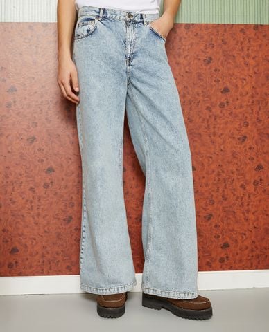  MAX&Co. - Quần jeans nữ ống rộng Gabicce 