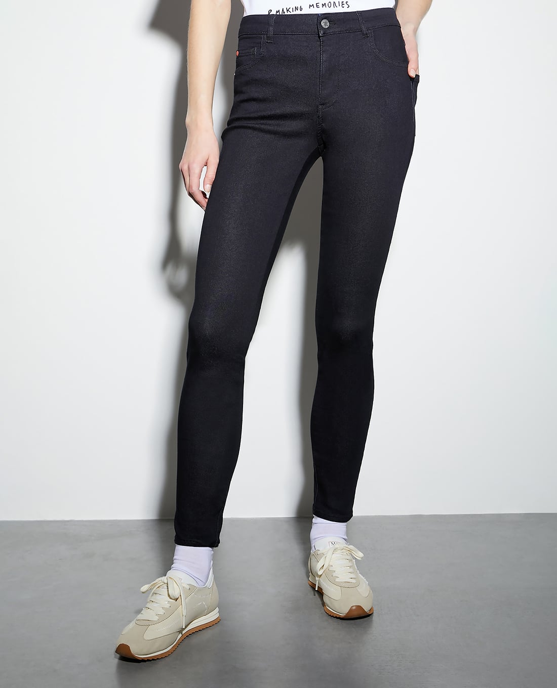 MAX&Co. - Quần jeans skinny lưng cao Toucheyes