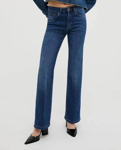  MAX&Co. - Quần jeans nữ ống loe thời trang Pasta 