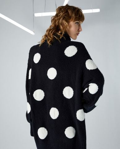  MAX&Co. - Áo sweater nữ cổ lọ dài tay thêu hoa Anna 