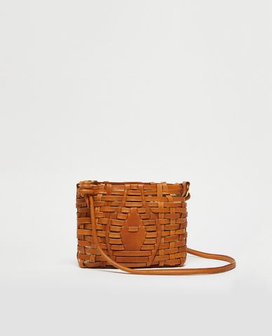  MAX&Co. - Túi đeo chéo phom vuông đan sợi Calcutta 