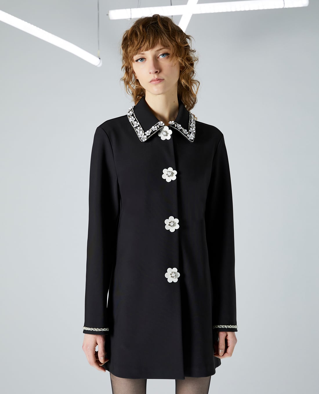 MAX&Co. - Áo khoác sơ mi cổ bẻ tay dài hiện đại Dalida