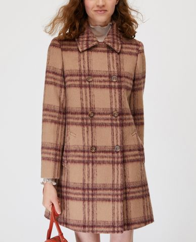  MAX&Co. - Áo măng tô nữ tay dài cổ bẻ Wool And Mohair 