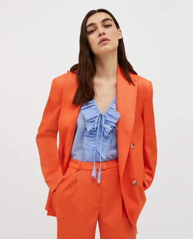  MAX&Co. - Áo blazer nữ tay dài phối nút cài Candela 