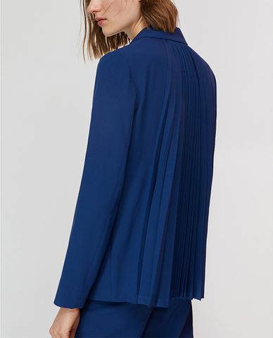  MAX&Co. - Áo blazer nữ tay dài xếp li Pleated 