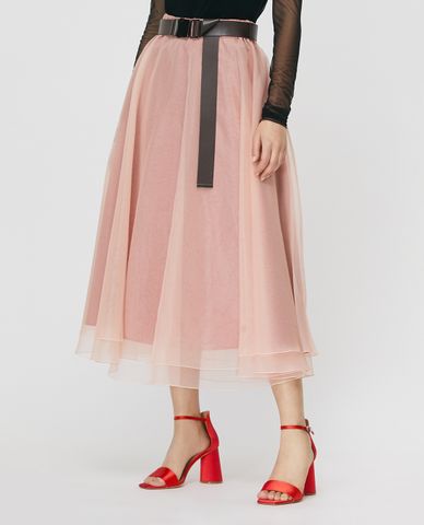  MAX&Co. - Chân váy midi voan bồng nhiều lớp Organza 