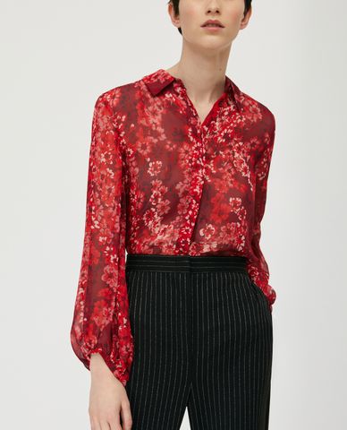  MAX&Co. - Áo sơ mi nữ tay dài Printed Georgette 