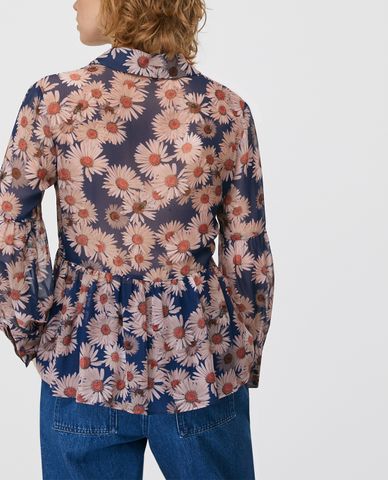  MAX&Co. - Áo sơ mi nữ tay dài Floral Georgette 