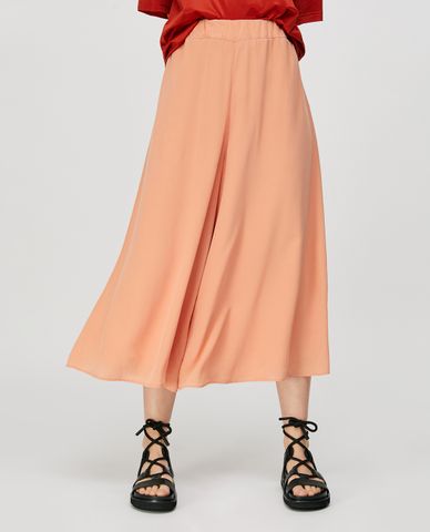  MAX&Co. - Quần culottes nữ lưng thun Pure Silk 