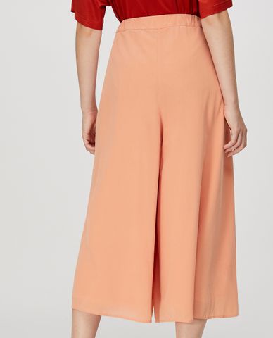  MAX&Co. - Quần culottes nữ lưng thun Pure Silk 