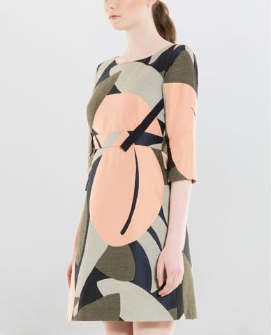  MAX&Co. - Đầm mini chữ A nhấn eo nữ tính 