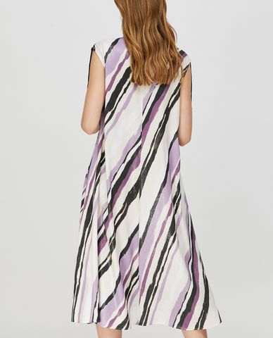  MAX&Co. - Đầm midi sơ mi sát nách Laminated A Line 