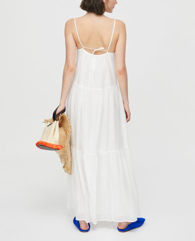  MAX&Co. - Đầm maxi hai dây Cotton Voile And Silk 