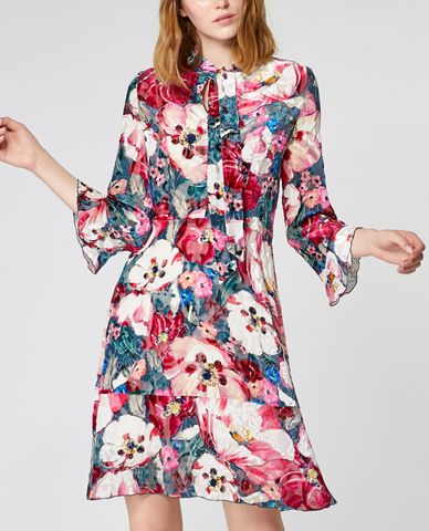  MAX&Co. - Đầm mini cổ tròn tay dài Pagano 