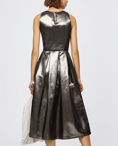  MAX&Co. - Đầm midi sát nách xếp li Periodi 