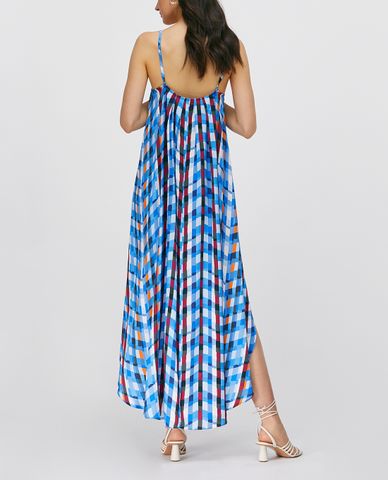  MAX&Co. - Đầm midi maxi hai dây phom suông Twill 