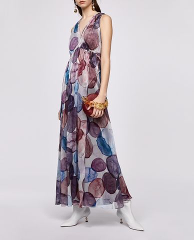  MAX&Co. - Đầm maxi sát nách cổ V hiện đại 