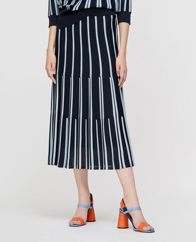  MAX&Co. - Chân váy midi dệt kim 3D Ribbing 