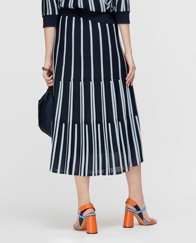  MAX&Co. - Chân váy midi dệt kim 3D Ribbing 