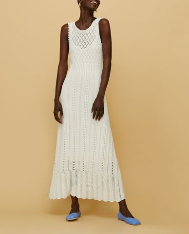  MAX&Co.- Đầm midi sát nách cổ tròn thời trang 