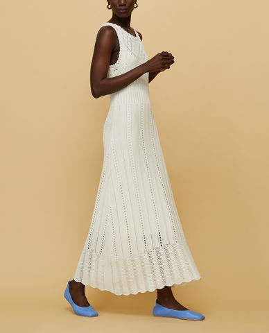  MAX&Co.- Đầm midi sát nách cổ tròn thời trang 