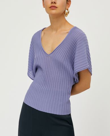  MAX&Co. - Áo kiểu nữ cổ V tay cánh dơi thời trang 