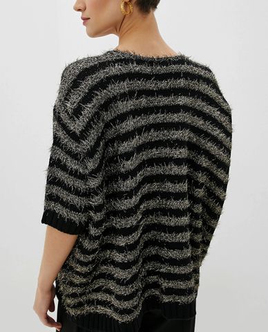  MAX&Co. - Áo len nữ tay lở cổ V thời trang 