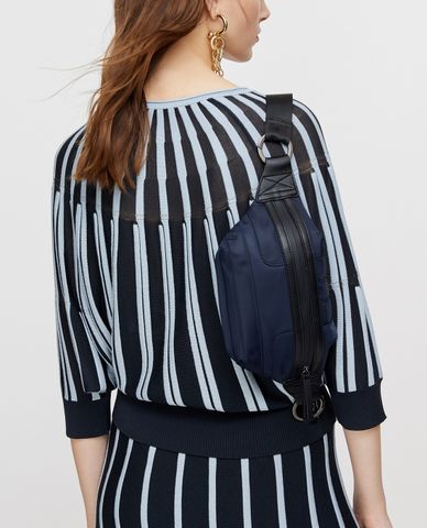  MAX&Co. - Áo len nữ cổ tròn tay cánh dơi 3D Ribbing 