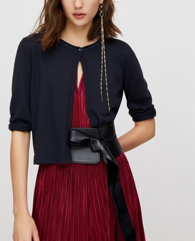  MAX&Co. - Áo cardigan nữ tay dài Bolero 