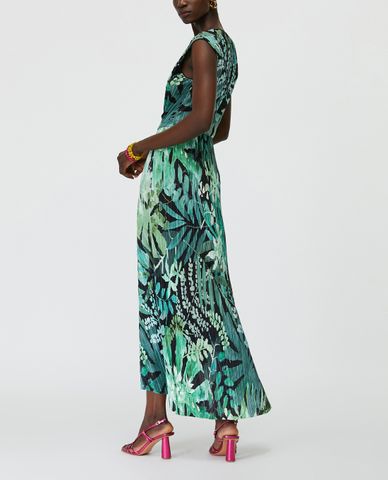  MAX&Co. - Đầm midi sát nách cổ V Jersey 