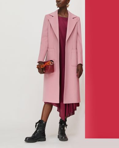  MAX&Co. - Đầm midi cổ tròn sát nách Glossy Jersey 