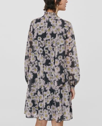  MAX&Co. - Đầm mini cổ V tay dài A Line In Jersey Lamé 