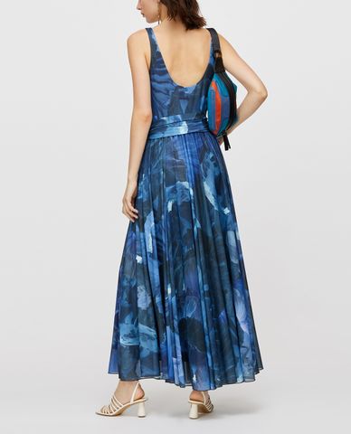  MAX&Co. - Đầm midi cổ V sát nách phom suông Crêpe Jersey 