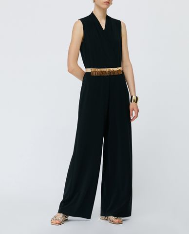  MAX&Co.- Jumpsuits nữ sát nách cổ chữ V thời trang 