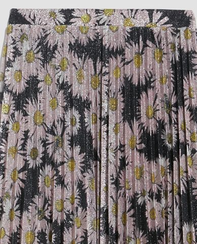  MAX&Co. - Chân váy midi xếp li Pleated Jersey Lamé 