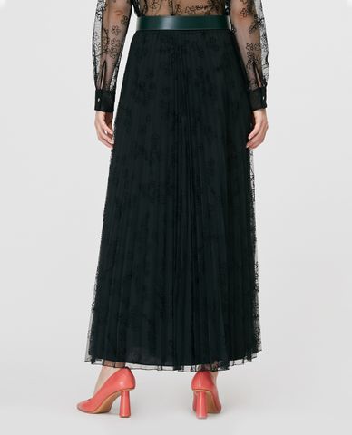  MAX&Co. - Chân váy midi xếp li Jersey Tulle 
