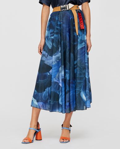  MAX&Co. - Chân váy midi xếp li Circle In Jersey 