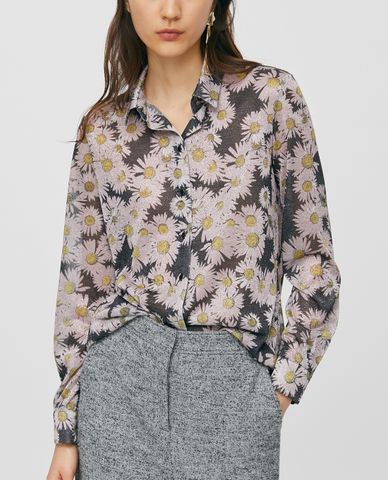  MAX&Co. - Áo sơ mi nữ tay dài Jersey Lamé 