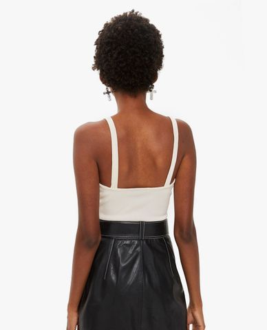  TOPSHOP - Áo croptop hai dây Hardware Strap 