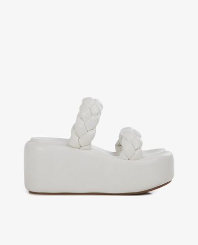  LE SILLA - Giày sandals đế xuồng nữ quai ngang Aiko 