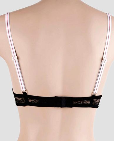  DSQUARED2 - Áo lót nữ hai dây phối ren xuyên thấu 