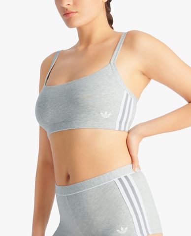  ADIDAS - Áo bra nữ phối logo Adicolor Comfort Flex Cotton Scoop 