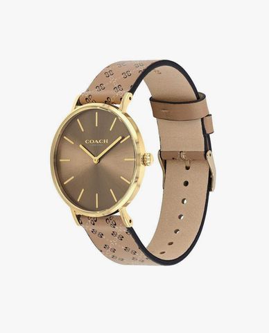  COACH - Đồng hồ nữ mặt tròn Perry 14503441 