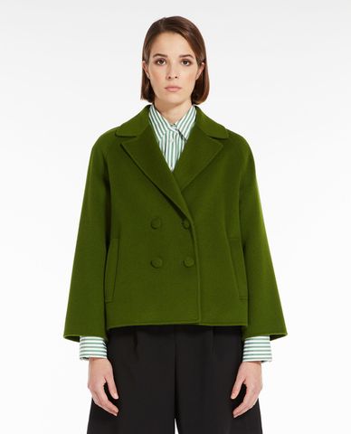  WEEKEND MAX MARA - Áo khoác dạ lông cừu nữ tay dài Minosse 