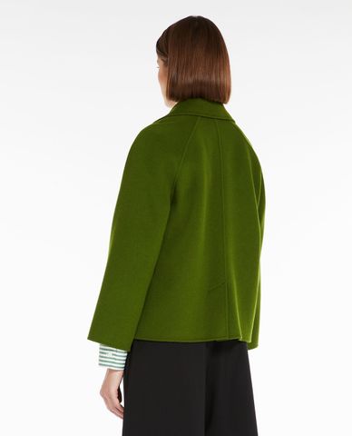  WEEKEND MAX MARA - Áo khoác dạ lông cừu nữ tay dài Minosse 