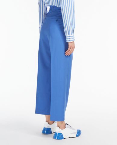  WEEKEND MAX MARA - Quần tây nữ xếp li phom suông Woollen Cloth 