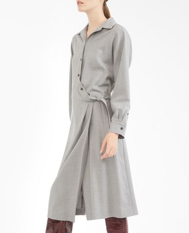  WEEKEND MAX MARA - Đầm midi sơ mi tay dài hiện đại 