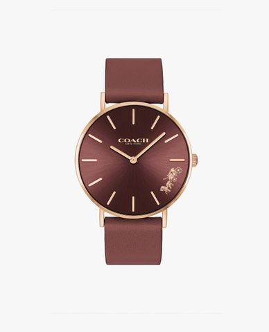  COACH - Đồng hồ nữ mặt tròn Perry 14503558 