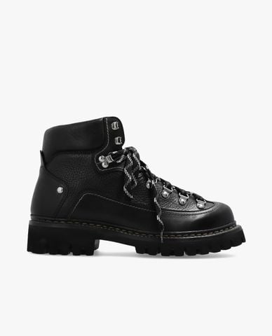  DSQUARED2 - Giày boots nam cổ cao thắt dây Canadian 