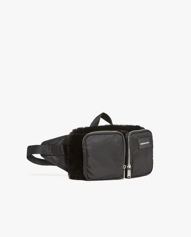  DSQUARED2 - Túi bao tử unisex hình thang Canadian 